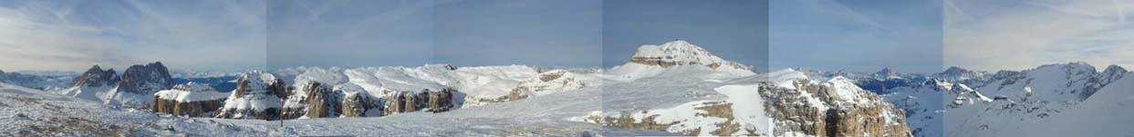 ��� � PASSO PORDOI (2950 m) � ������� CORVARA