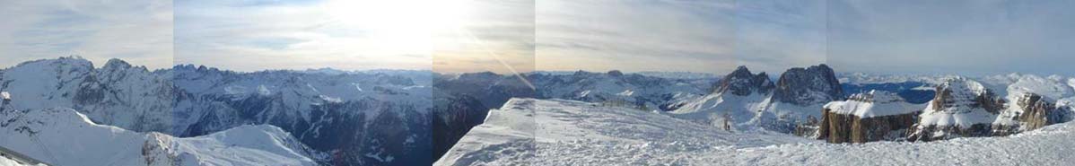 ��� � PASSO PORDOI (2950 m) � ������� CANAZEI � CAMPITELLO
